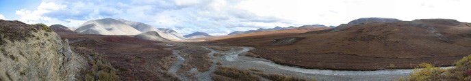 The Salmon River flowing through remote wilderness.