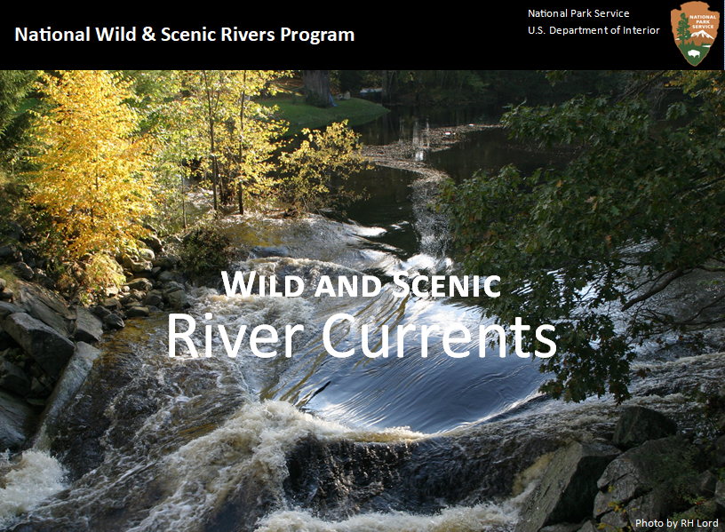 Cover page of Wild and Scenic River Currents 2021