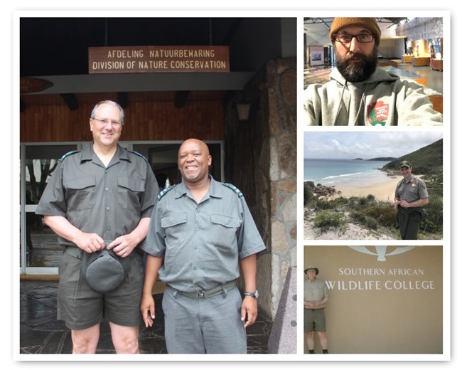 The superintendents during their international training programs. The superintendents during their international training programs.