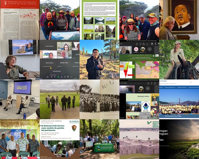 lt= A collection of images of OIA coordinated events that occurred from January - June, 2022.