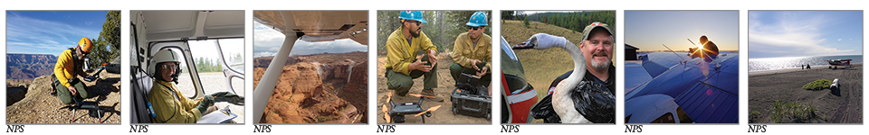 Images showing the diversity of the NPS Aviation Program.