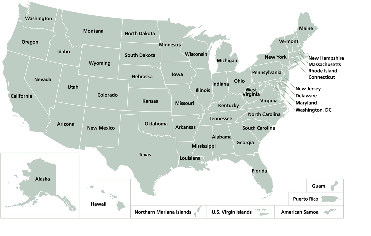 Current Projects Map Map of the US