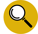 icon of magnifying glass