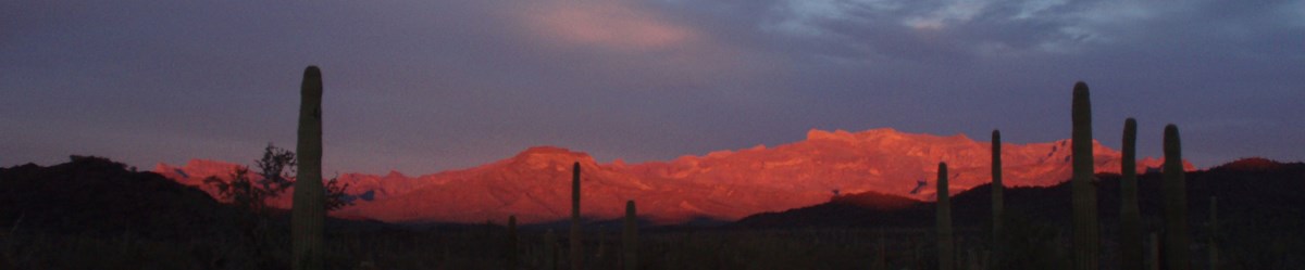 Ajo Mountains at Sunset Ajo Mountains at Sunset