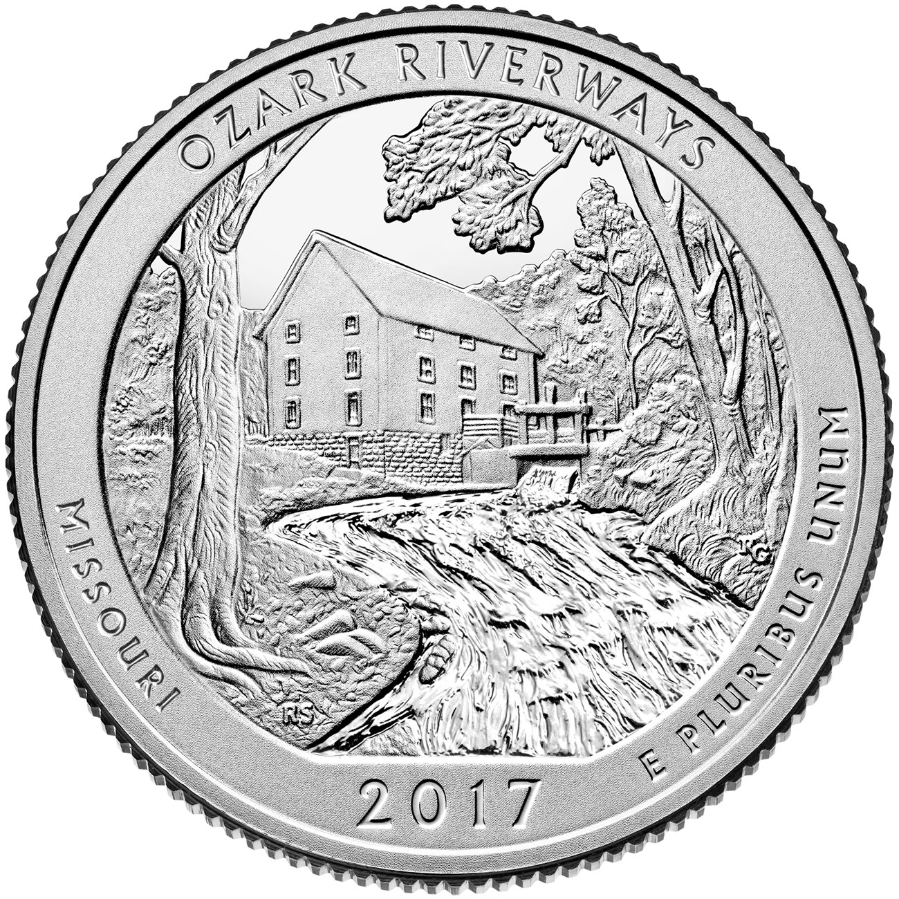 Reverse side of ONSR Quarter
