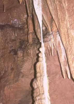 Stalctites and stalagmites meet