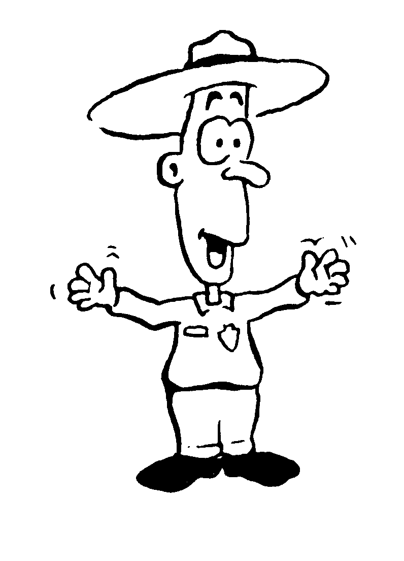 Ranger cartoon