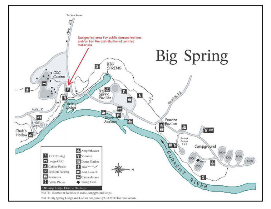 Big Spring Map