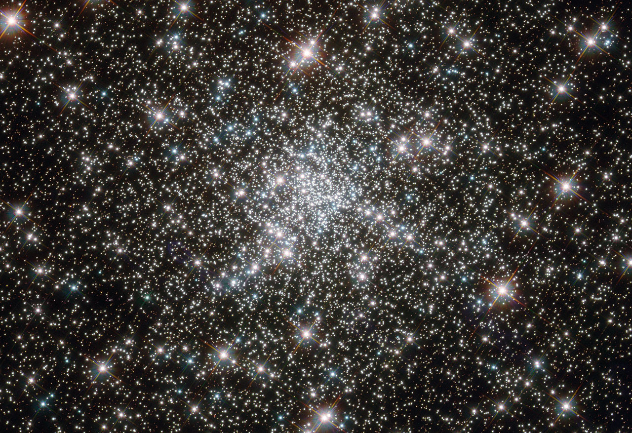 color enhanced star image