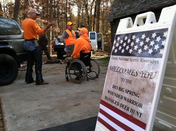 ONSR 2013 Wounded Warrior Hunt image courtesy of KFVS