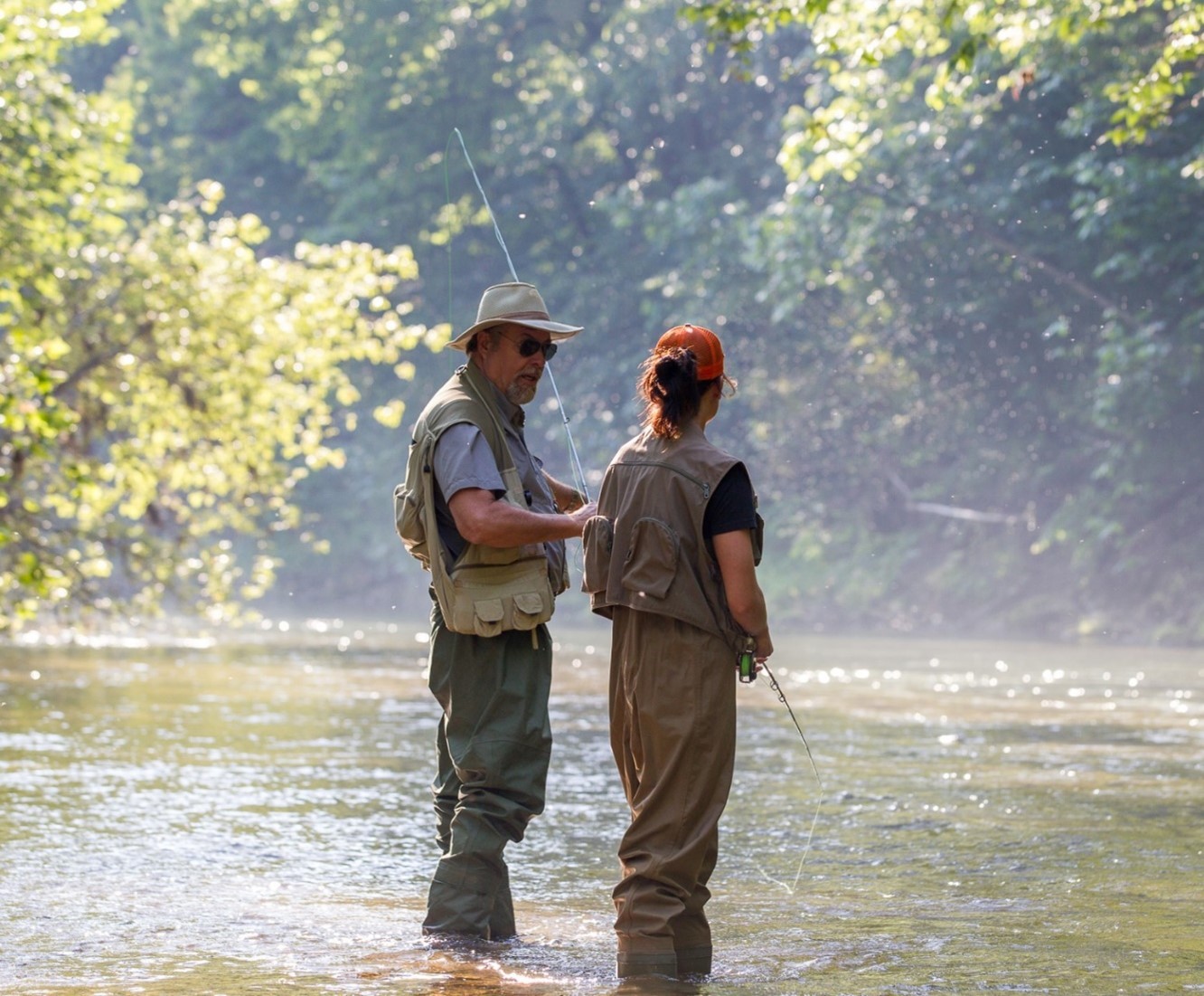 Riverways hosts youth fly fishing workshops - Ozark National