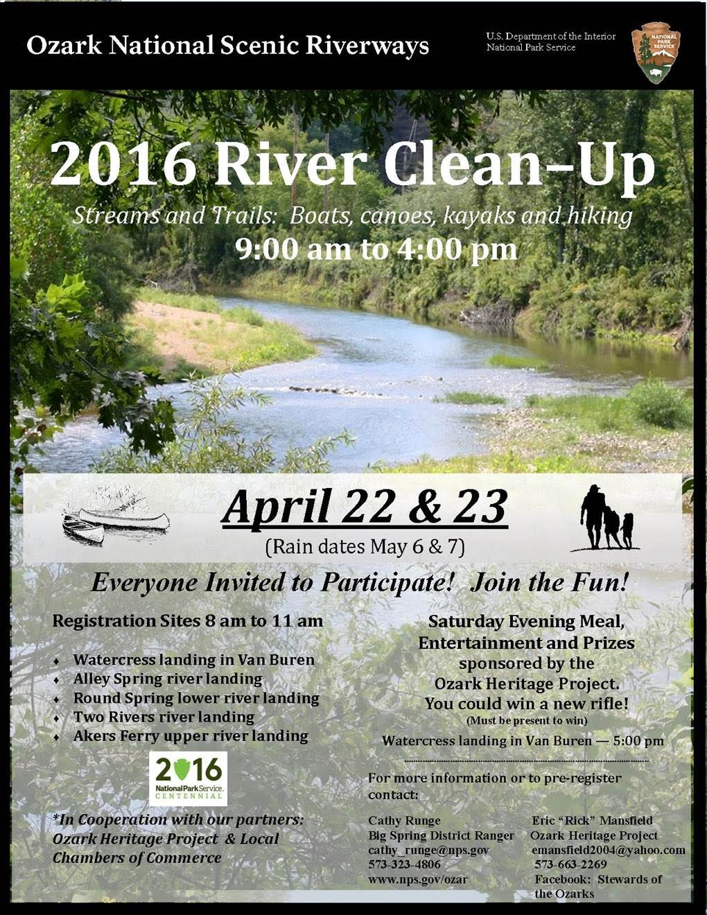 River Clean-Up Flyer