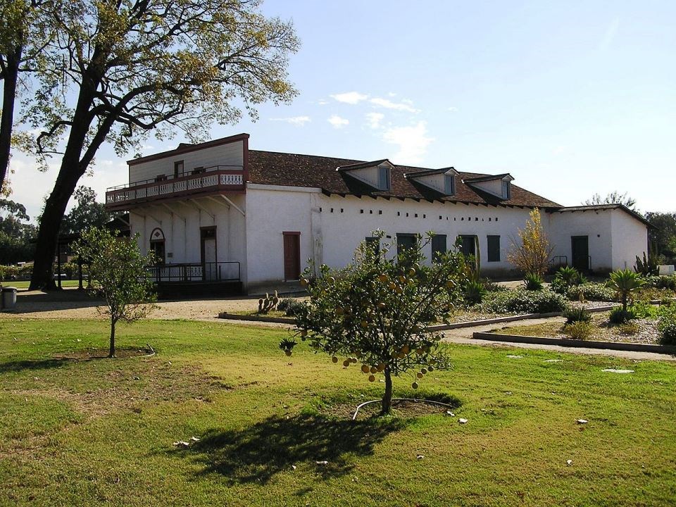 Image of the Visitor Center at Pio Pico State Historic Park