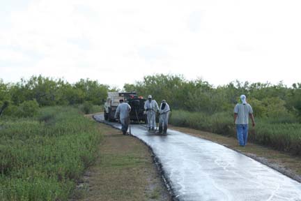 Trail work