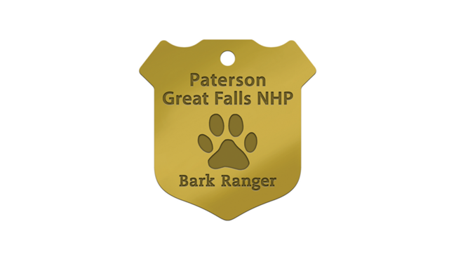 Paterson Great Falls Bark Ranger Tag