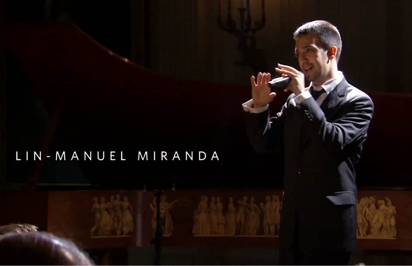 Lin Manuel Miranda video Lin Manuel Miranda video