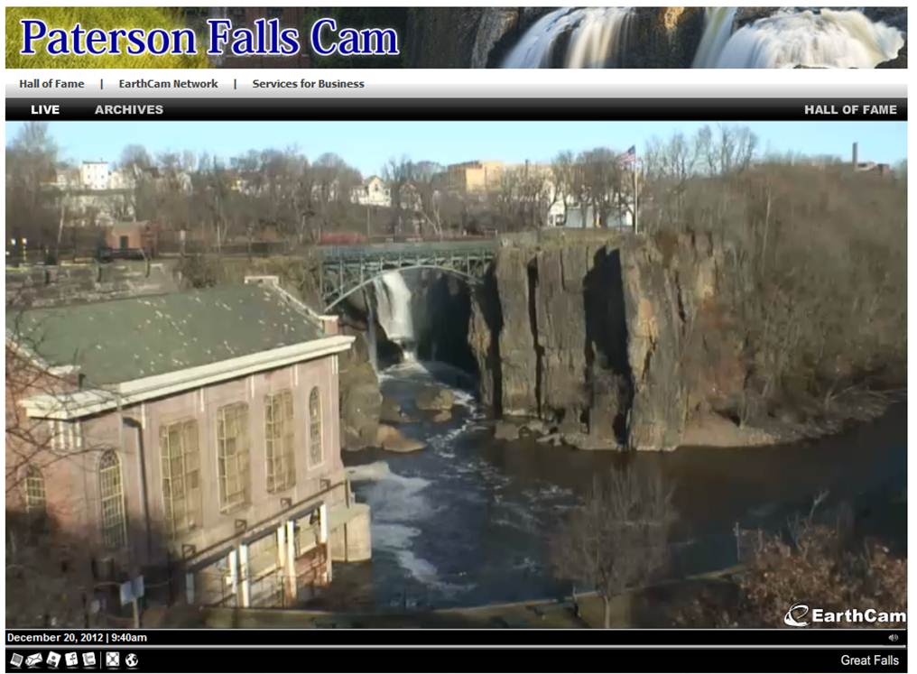 paterson waterfall hours