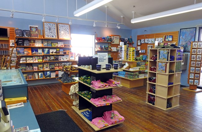 Western National Parks Association (WNPA) Bookstore at Malaquite Visitor Center. Western National Parks Association (WNPA) Bookstore at Malaquite Visitor Center.