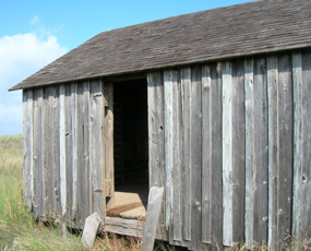 The bunkhouse at the Novillo line camp as it was in 2006. The bunkhouse at the Novillo line camp as it was in 2006.