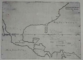 Map of 1601 Map of 1601