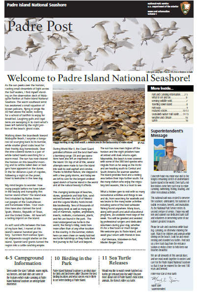 Padre Post 2017- park newspaper Padre Post 2017- park newspaper