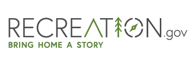 stylized text for recreation.gov