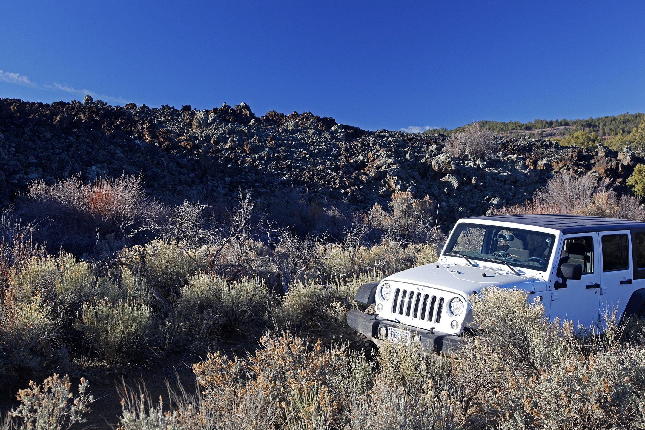 Jeep Little Springs lava flow