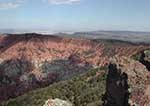 View of Hell's Hole from Mt. Logan