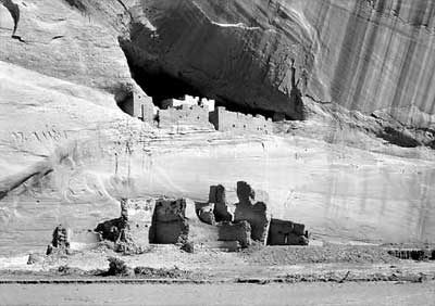 This is an image of ruined White House at Canyon de Chelly National Monument