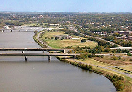 An image of Anacostia Park in Washington, DC