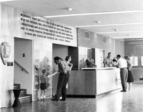 Visitor Center lobby, Painted Desert Community