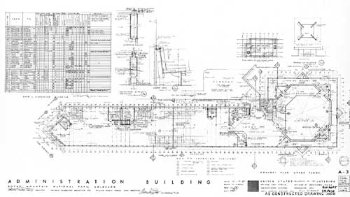 upper floor plans of the Headquarters