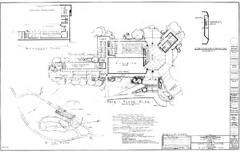 Preliminary plans for Zion Visitor Center