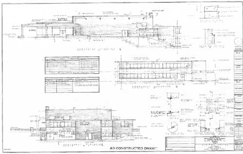 construction drawings for Zion Visitor Center