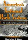 Cover to America's National Park Service: The Critical Documents