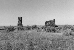 sentry post and waiting room, Minidoka Relocation Center