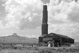 hospital heating plant, Heart Mountain Relocation Center