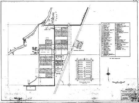 Poston II central area