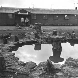 Administration building at Tule Lake