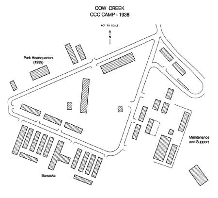 Cow Creek CCC Camp, 1939