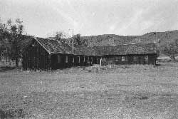 Mess hall/kitchen at the Tulelake CCC Camp today