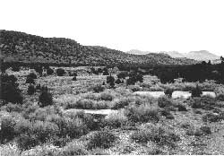 Overview of the Antelope Springs CCC Camp today