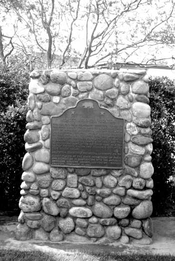 Monument at the Merced County Fairgrounds