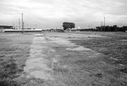 Concrete slab at the Merced County Fairgrounds