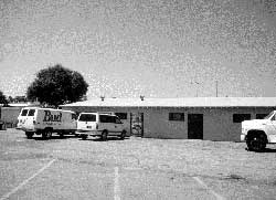 Barracks building at the Los Angeles County Fairgrounds (Fairplex)