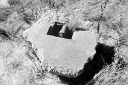 Concrete rubble at the site of the Marysville Assembly Center