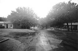 Residential neighborhood at the site of the Kenedy Internment Camp