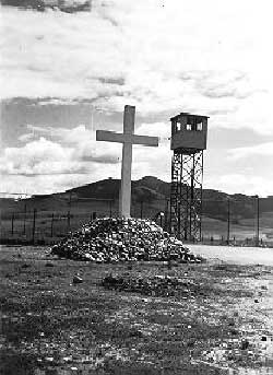 Guard tower at Fort Missoula