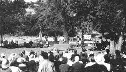 Dedication of the Gordon Hirabayashi Recreation Site, November 1999