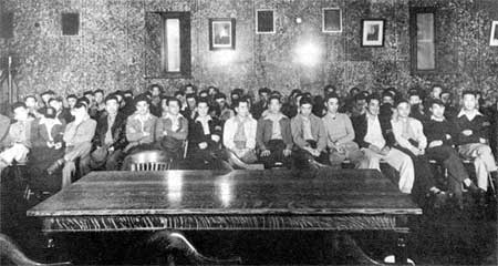 Trial of 63 Japanese American draft resisters from
the Heart Mountain Relocation Center